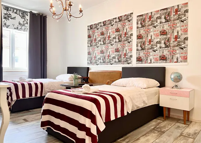 London Suite Fuer 4 Mit Kueche Und Wifi